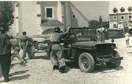 Das erste Kraftfahrzeug der Feuerwehr Strallegg - Jeep 1948